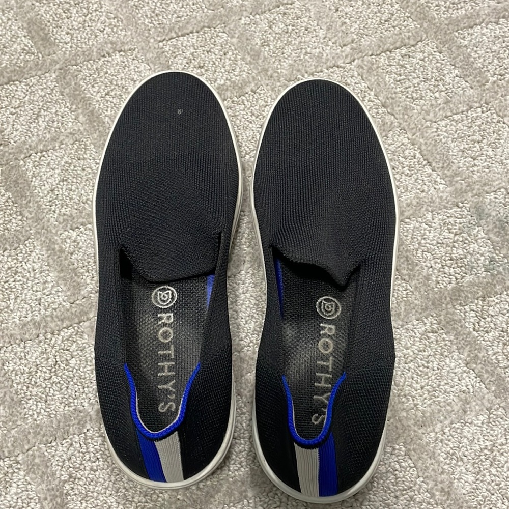 Rothy’s The Sneaker Black Size 8